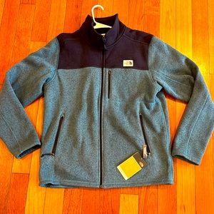 The north face men’s large Gordon lyons full zip fleece jacket new with tags